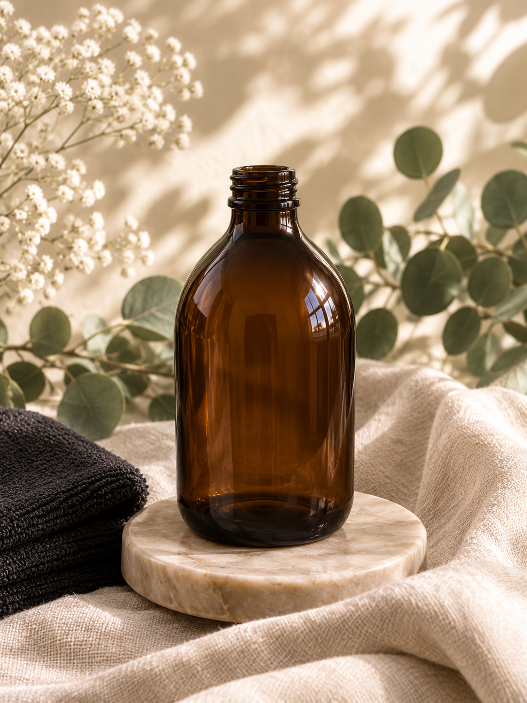 Signature Amber Bottle